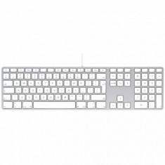 Tastatura Apple MB110RO/B White foto