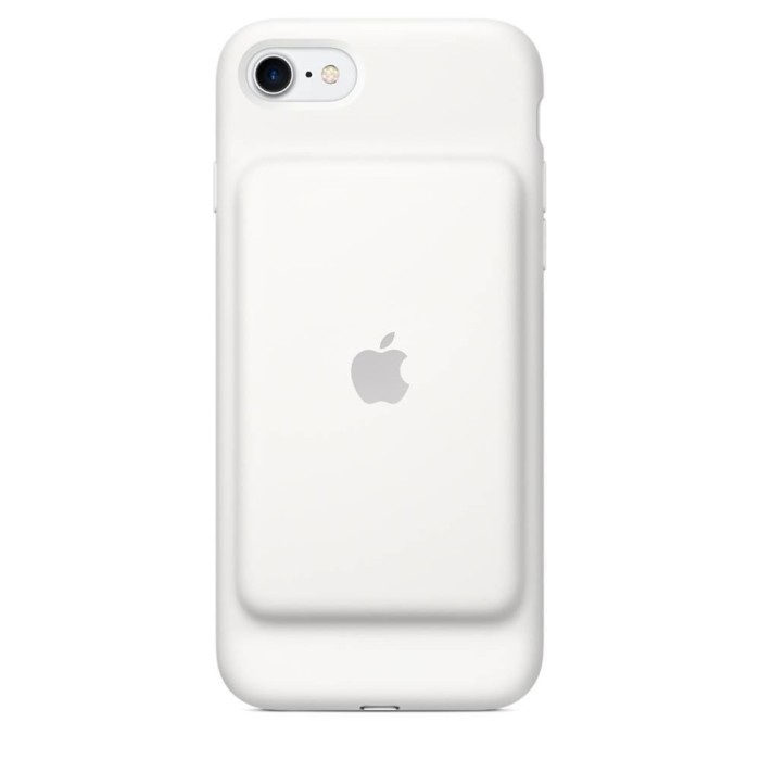 Husa Protectie Spate Apple cu acumulator extern white foto mare Husa Protectie Spate Apple cu acumulator extern white foto mare