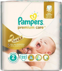 Scutece PAMPERS Premium Care 2 Mini Small Pack 22 buc foto