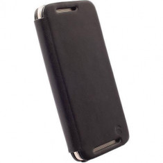 Husa Flip Cover Krusell 76106 Agenda Kiruna Negru pentru HTC One M9 foto