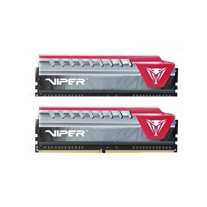 Memorie Patriot Viper Elite Red 8GB DDR4 2400 MHz CL15 Dual Channel Kit foto mare Memorie Patriot Viper Elite Red 8GB DDR4 2400 MHz CL15 Dual Channel Kit foto mare