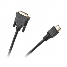 Cablu digital Cabletech DVI tata - HDMI tata 1.8m negru foto