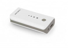 Acumulator extern Esperanza EMP104WE Power Bank Electron 5200 mAh white / grey foto