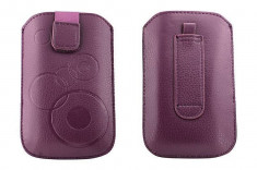 Toc OEM TSAPPIPH4VIO Slim violet pentru iPhone 4 / Samsung Ace / Nokia E5 foto