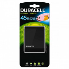 Incarcator acumulator Duracell CEF27 AA AAA 1300 mAh Negru foto