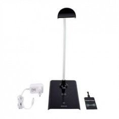 Lampa de birou cu LED ActiveJet 6W cu incarcator telefon wireless foto