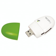 Card reader Logilink Smile Multi Card USB 2.0 verde foto