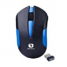 Mouse Serioux wireless Drago 300 1000DPI Albastru foto