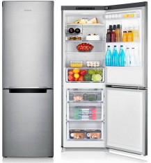 Combina frigorifica Samsung RB29FSRNDSA/EF 290 l, Clasa A+, Full No Frost, H 178 cm, Argintiu foto