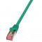 Cablu retea Logilink Patchcord Cat 6 S/FTP PIMF PrimeLine 7.5m verde