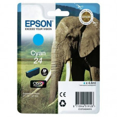 Consumabil Epson EPSON T24224010 INK 24 ELEPHANT CYAN foto