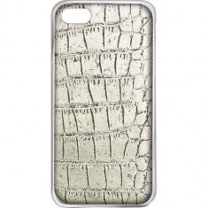 Husa Protectie Spate Celly CROCOCIPH6CH Crocodile Gold pentru Apple iPhone 6 / 6S foto