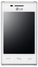 Telefon mobil dual sim LG T 585 Wi-Fi white foto