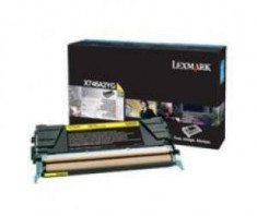 Consumabil Lexmark Consumabil toner pt X746 si X748 Yellow Toner Cartridge70000 pages foto