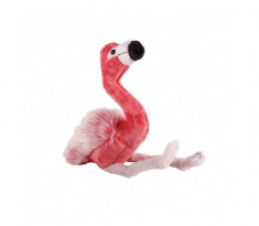 Jucarie de plus MomKi Pasare flamingo 24 cm foto