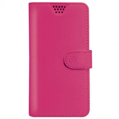 Husa Flip Cover Celly 111586 Agenda Unica XXL roz foto