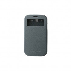 Husa Flip Cover Goospery Wow pentru Samsung Galaxy S3 I9300 Gri foto