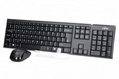 Kit tastatura si mouse Fujitsu LX390 Black foto