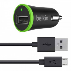 Incarcator auto Belkin F8M668BT04-BLK 2.1A universal foto