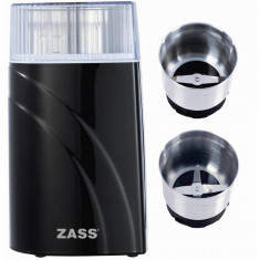 Rasnita pentru cafea si condimente Zass ZCG03 200W 90g Black foto