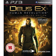 Joc consola Square Enix Deus Ex Human Revolution Limited Edition PS3 foto