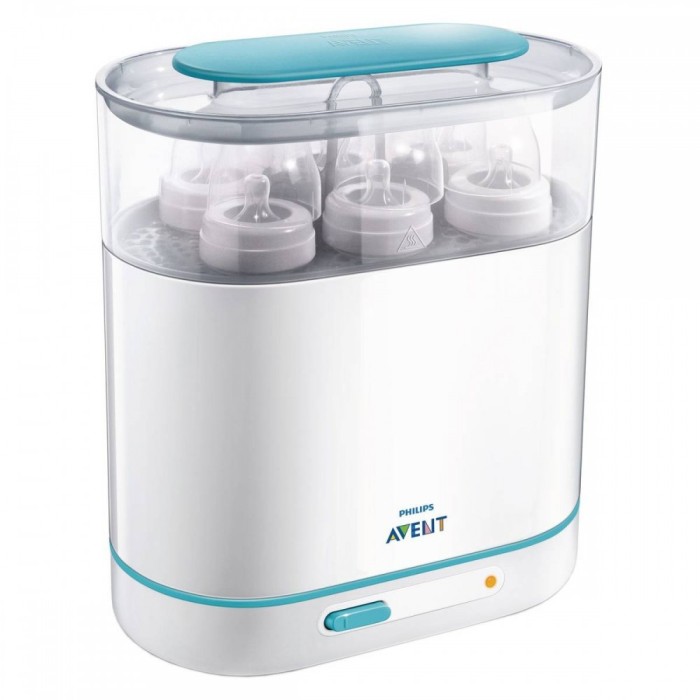 Sterilizator electric cu aburi Philips AVENT SCF284/03 Alb foto mare Sterilizator electric cu aburi Philips AVENT SCF284/03 Alb foto mare
