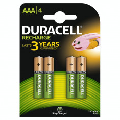 Acumulator Duracell AAAK4 750mAh 4buc Verde foto