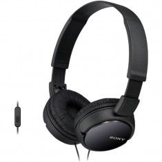 Casti Sony MDR-ZX110AP Black foto