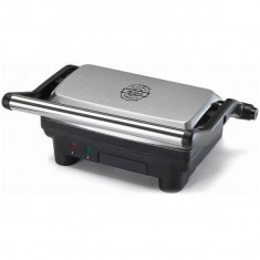 Gratar electric Ariete 1913 Panini Grill 3 in 1 1000W Argintiu foto