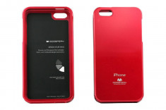 Husa Protectie Spate Goospery YJAPPIPH5ROS rosie pentru Apple iPhone 5 / 5S foto