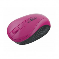 Mouse Esperanza TITANUM NEON Optical Wireless TM115P Roz foto