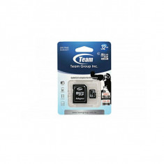 Card de memorie TeamGroup microSDHC 32GB Clasa 10 cu adaptor SD foto