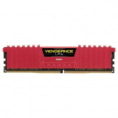 Memorie Corsair Vengeance LPX Red 4GB DDR4 2400 MHz CL14 foto