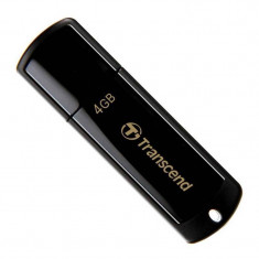 Memorie USB Transcend Jetflash 350 Classic 4GB USB 2.0 neagra foto