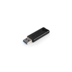 Memorie USB Verbatim PinStripe 128GB USB 3.0 Black foto
