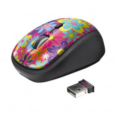 Mouse Trust Optical Wireless Yvi 20250 Flower Power foto