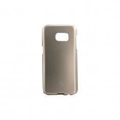 Husa Protectie Spate Goospery Jelly pentru Samsung Galaxy S7 G930 Auriu foto