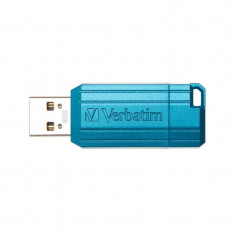 Memorie USB Verbatim PinStripe 32GB USB 2.0 Blue foto