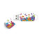 Memorie USB Integral Xpression Puzzle Mix 8GB USB 2.0 White