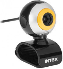 Camera web Intex KOM0313 USB Negru foto