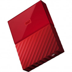 Hard disk extern WD My Passport New 2TB 2.5 inch USB 3.0 Red foto