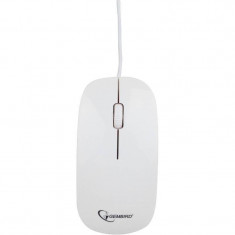 Mouse Gembird MUS-103-W USB White foto
