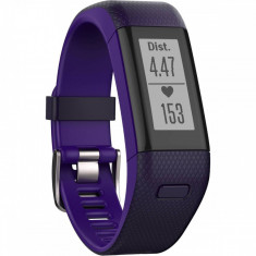 Bratara Fitness Garmin VivoSmart HR+ GPS Activity Tracker Violet foto