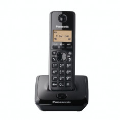 Telefon fara fir DECT Panasonic KX-TG2711FXB one touch Caller ID Negru foto