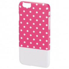 Husa Protectie Spate Hama Lovely Dots Pink / White pentru Apple iPhone 6 foto