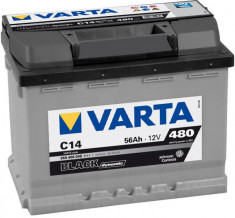 Baterie auto Varta BLACK DYNAMIC 556400048 C14 56Ah 480A foto