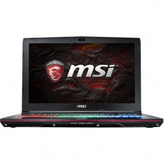 Laptop MSI GE62 7RE Apache Pro 15.6 inch Full HD Intel Core i7-7700HQ 16GB DDR4 1TB HDD 256GB SSD nVidia GeForce GTX 1050 Ti 4GB Windows 10 Blak foto