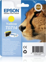 Cartus cerneala Epson T07144011 yellow 5.5 ml foto