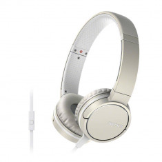 Casti Sony MDR-ZX660AP Cream foto