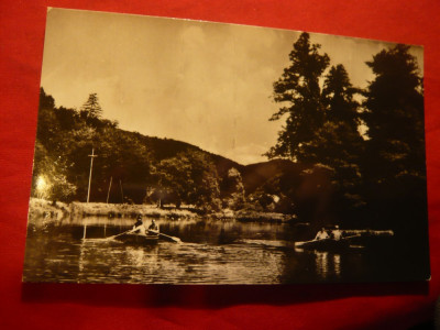 Ilustrata Baile Moneasa - Lacul , circulat 1971 foto